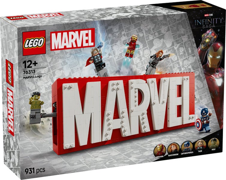 LEGO Marvel: MARVEL Logo & Minifigures - (76313) Carousel 5