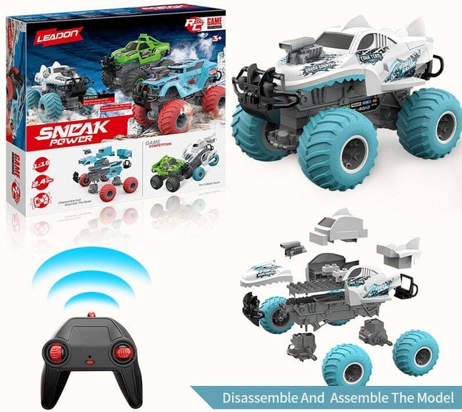 2.4G 1:16 large-wheel cross-country White Smash & Bash! Carousel 1