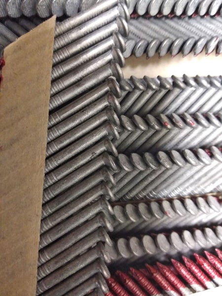 Framing Nail Gun Nails 50mm Galv Round Head R/Shank 3000 & Fuel Cells Carousel 2