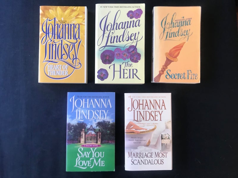 FIVE BOOKS BY JOHANNA LINDSEY TOGETHER - NEW YORK TIMES BESTSELLER Carousel 1
