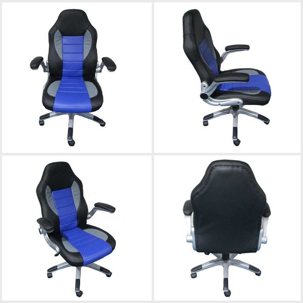 IDIYA OTTAWA OFFICE CHAIR BLACK/LIGHT GREY/BLUE Carousel 2