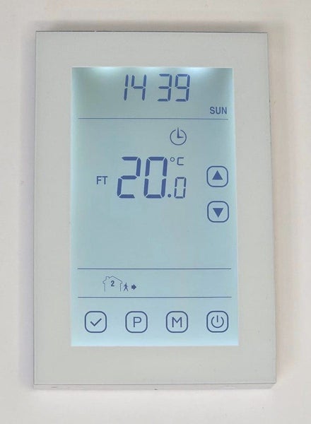 HT3 Underfloor Heating Thermostat - Vertical White Carousel 1