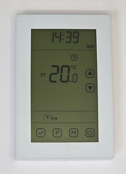 HT3 Underfloor Heating Thermostat - Vertical White Carousel 2