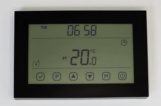 HT3 Underfloor Heating Thermostat - Horizontal Black Carousel 2
