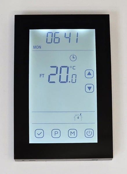 HT3 Underfloor Heating Thermostat - Vertical Black Carousel 1