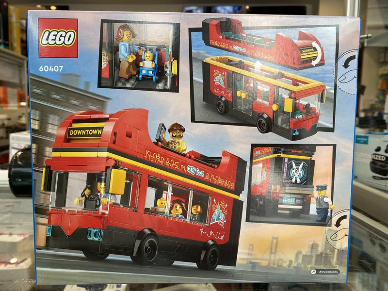 LEGO City 60407 Red Double-decker Sightseeing Bus + AfterPay Carousel 1