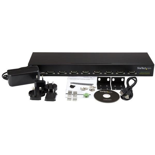 8-Port USB-to-Serial Adapter Hub Carousel 2