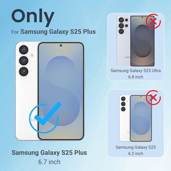 1x Shockproof Phone Cover for Samsung Galaxy S25 Plus +SP Carousel 2