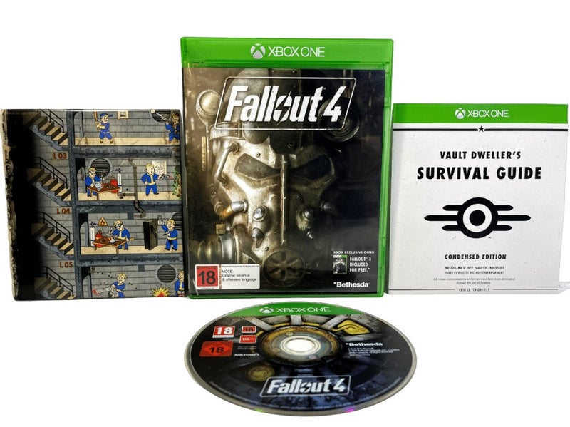 Fallout 4 (Fall Out 4) XBox One *INCLUDES MANUAL* Carousel 2