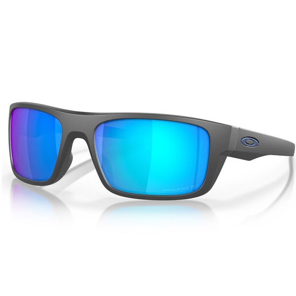RRP $346.00 BRAND NEW Oakley Drop Point Sunglasses - Matt Dark Grey w PRIZM S... Carousel 1