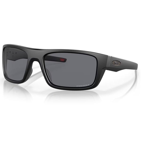 RRP $236.00 BRAND NEW Oakley Drop Point Sunglasses - Matt Black w PRIZM Grey ... Carousel 1