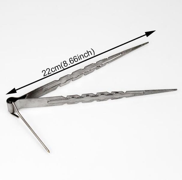 22cm Metal Shisha Charcoal Tongs Hookah Charcoal Tongs For Hookah Acces Carousel 1