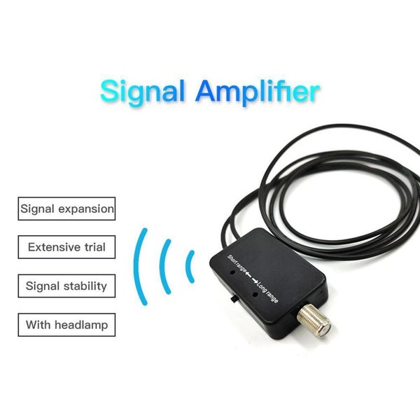 Indoor High-Gain Digital TV Antenna Amplifier Channel Signal HDTV U5Q2 Carousel 1