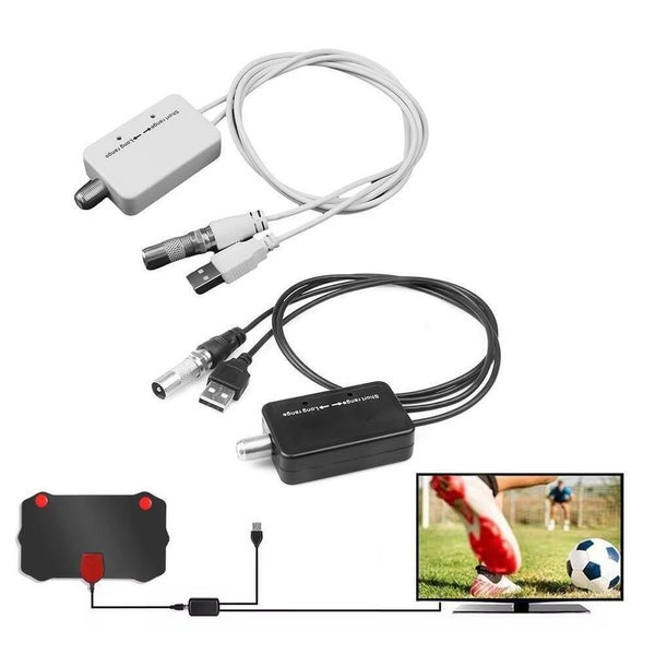 Indoor High-Gain Digital TV Antenna Amplifier Channel Signal HDTV U5Q2 Carousel 2