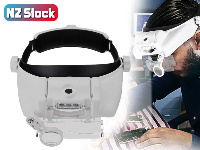 Headband Magnifier LED Carousel 1