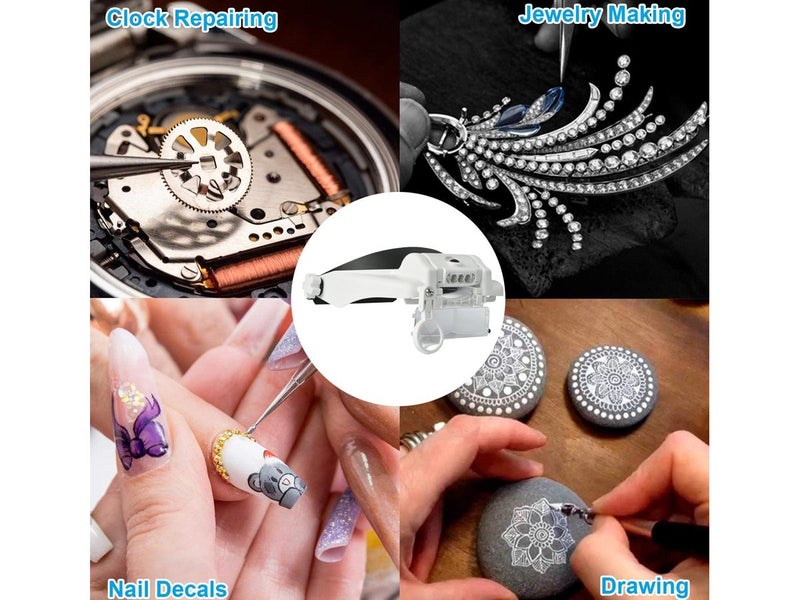 Headband Magnifier LED Carousel 2