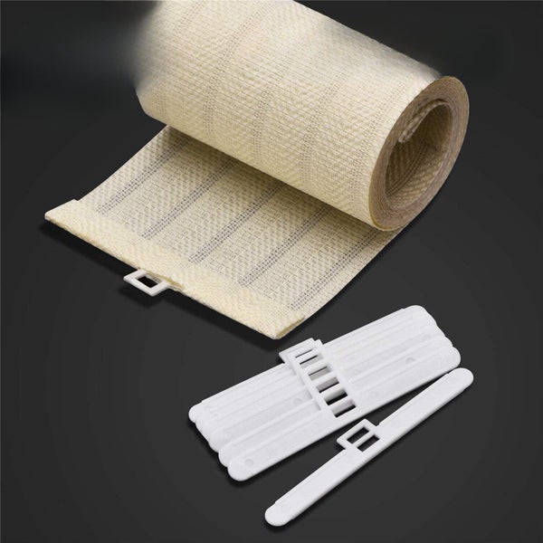 20x 89/127mm Vertical Top Blind Hangers Slats Header Blade Curtain Hanger Carousel 1