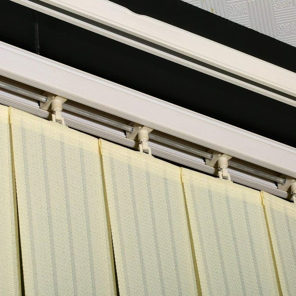 20x 89/127mm Vertical Top Blind Hangers Slats Header Blade Curtain Hanger Carousel 2