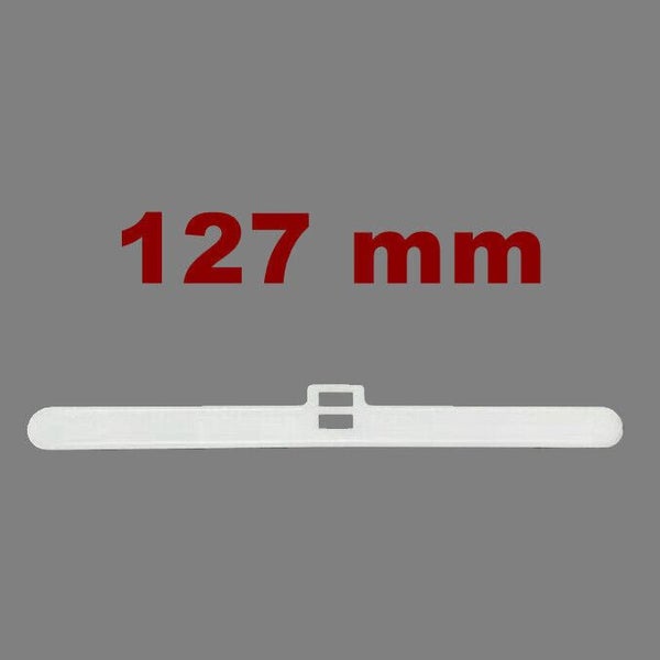 20x 89/127mm Vertical Top Blind Hangers Slats Header Blade Curtain Hanger Carousel 7