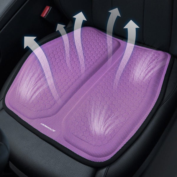 Gel Seat Cushion for Long Sitting Home Office Chair Cushion Pain Relief Purple. Carousel 1