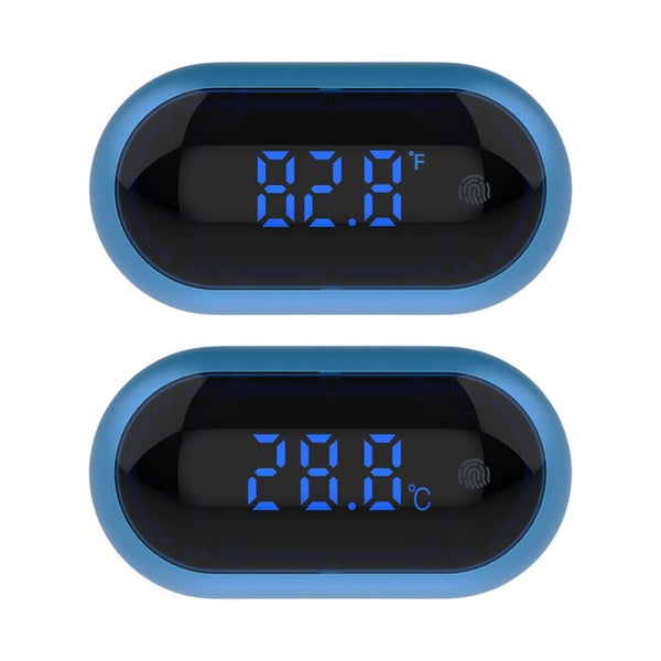 LCD Aquarium Digital Thermometer for Fish Tank Temperature Gauge Touch Screen Carousel 2