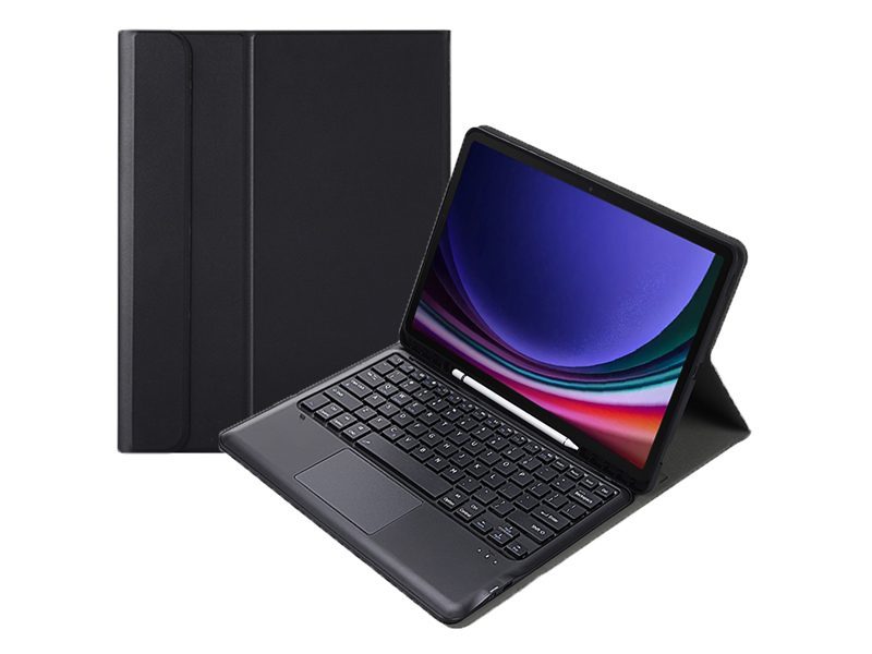 Wireless Keyboard Case Cover for Samsung Galaxy Tab S7 FE 12.4" with Trackpad Carousel 1