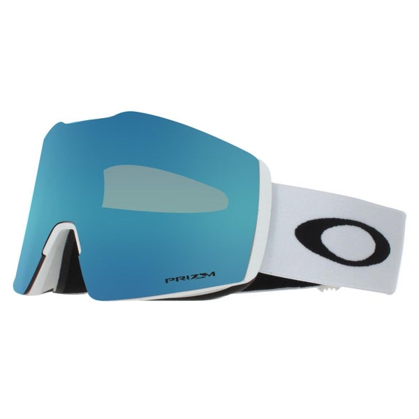 Oakley Ski Goggles Fall Line L OO7099-35 Matte White Prizm Snow Sapphire Iridium Carousel 1