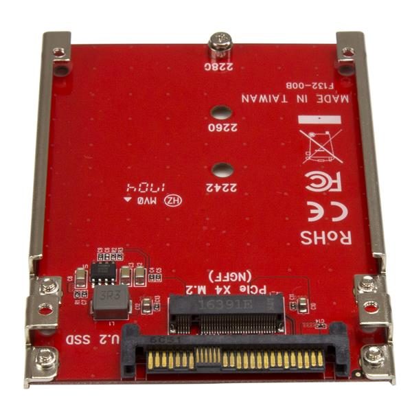 M.2 Drive to U.2 (SFF-8639) Host Adapter for M.2 PCIe NVMe SSDs Carousel 5