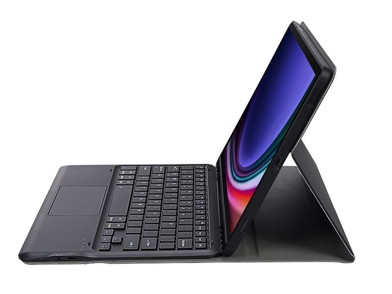 Wireless Keyboard Case Cover for Samsung Galaxy Tab S7 FE 12.4" with Trackpad Carousel 5