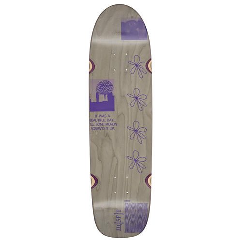 GLOBE SHOOTER MISFIT/PURPLE PROSE 8.6 DECK 8.51"+ Carousel 1