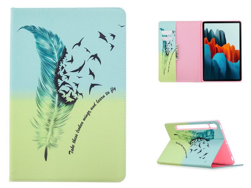 PU Leather Tablet Case Cover for Samsung Galaxy Tab S7 11" SM-T870/T875/T878 Carousel 1