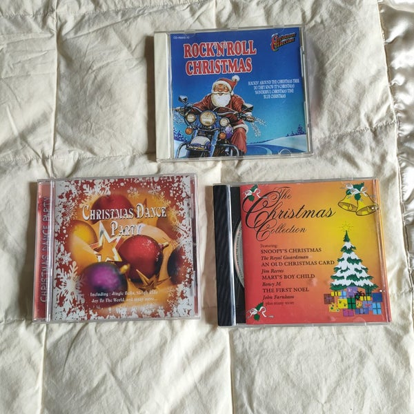 3x bulk, Christmas music CDs. Rock, fun, Xmas Carousel 1