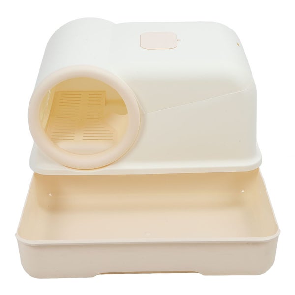 enclosed large cat litter box kitty litter box kitty litter pan Cat Litter Box Carousel 1