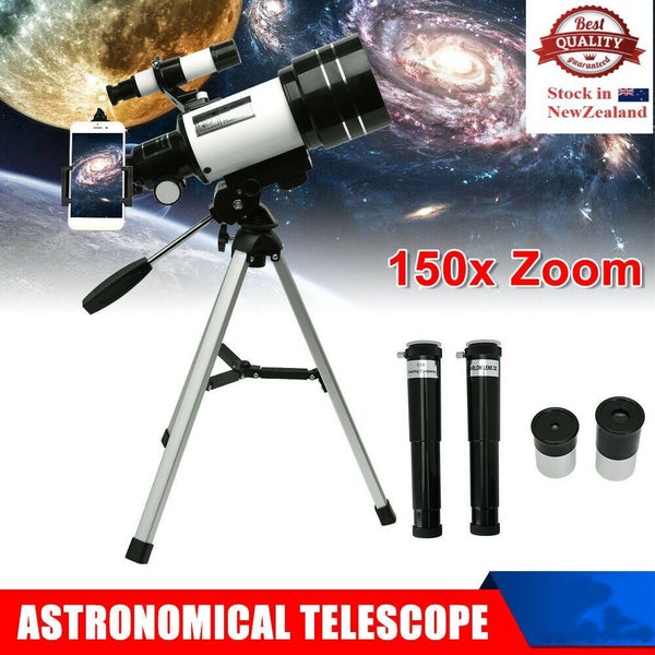 Astronomical Telescope With Tripod 150x Zoom HD Outdoor Monocular 70mm Aperture Carousel 1