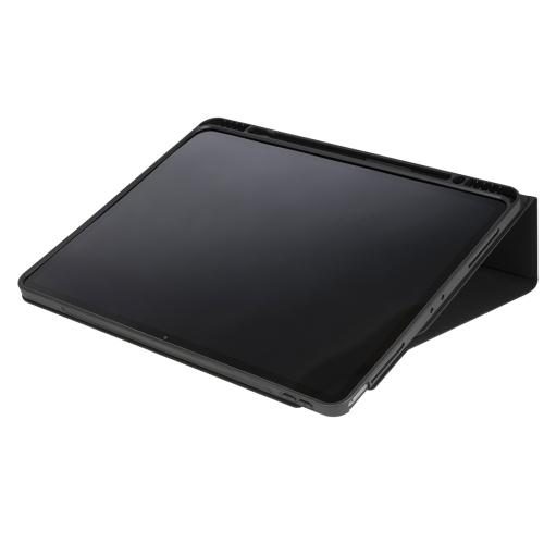 Tucano UP Plus Tablet Case Black iPad Pro 13 M4 (2024) semi-rigid back shell and Carousel 1