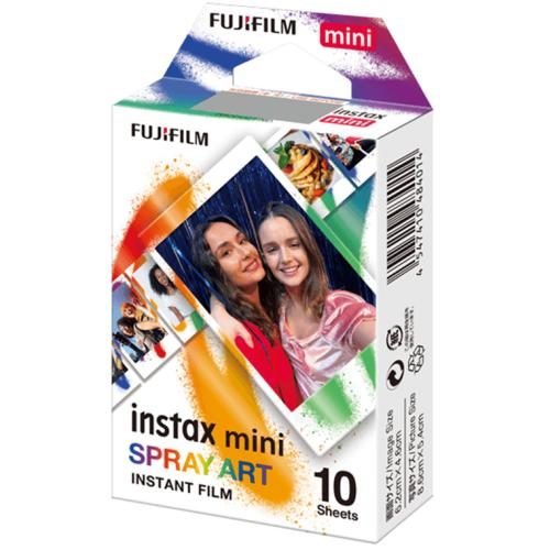 FujiFilm 16779809 Instax Mini Film Spray Art 10 Sheets [16779809] Carousel 1