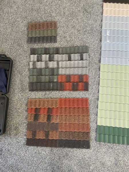 Model Toys ….Mini Roof Tiles for model buildings64452366718595112