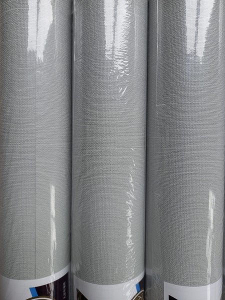 Wallpaper. Lynne - Grey. 6 roll bundle Carousel 2