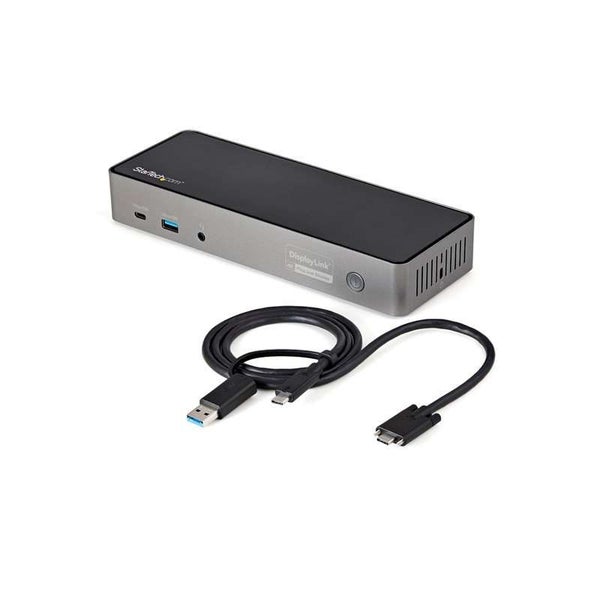 StarTech.com USB-C/USB-A Hybrid Docking Station - Triple Monitor 4K@60Hz, 85W... Carousel 2