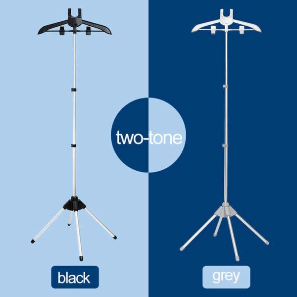 Elosung Black Foldable Garment Steamer Stand Independent Support For Home Use Ir Carousel 5