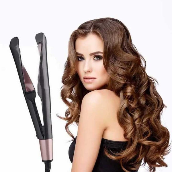 Elosung 2 In 1 Hair Straightener And Curler Ceramic Ionic Styling Tool For Smoot Carousel 1