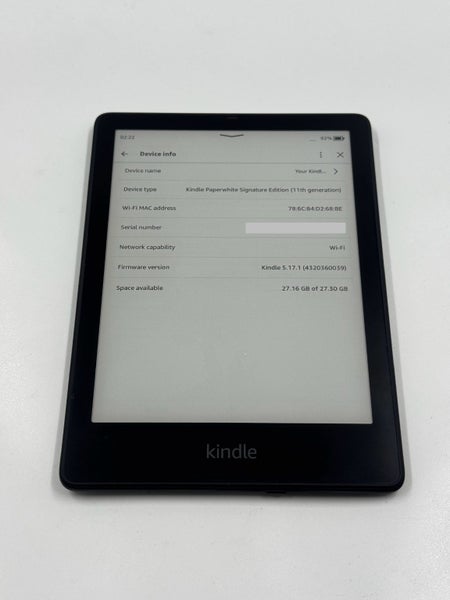 Kindle PaperWhite 11th Gen 32gb Signature Edition Carousel 2