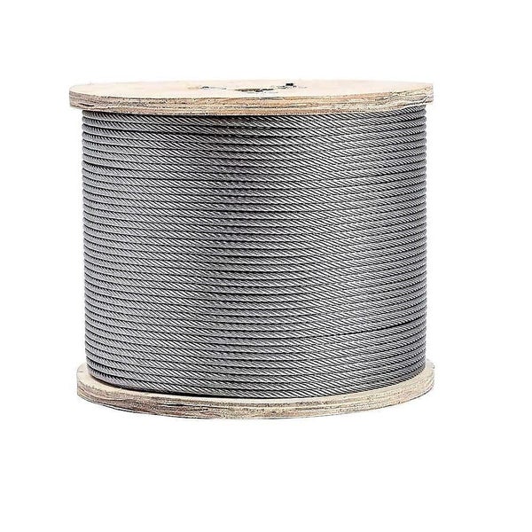 Randy & Travis Machinery 50M Stainless Steel Wire Rope Cable 5Mm 316 A4 7X7 Balu Carousel 1