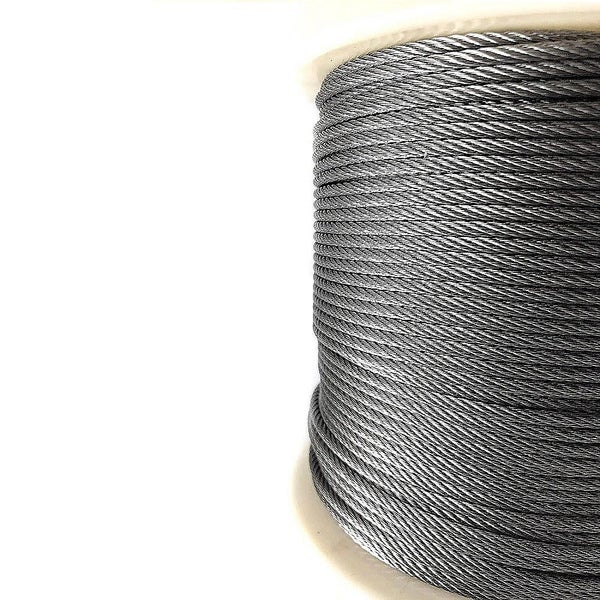 Randy & Travis Machinery 50M Stainless Steel Wire Rope Cable 5Mm 316 A4 7X7 Balu Carousel 3