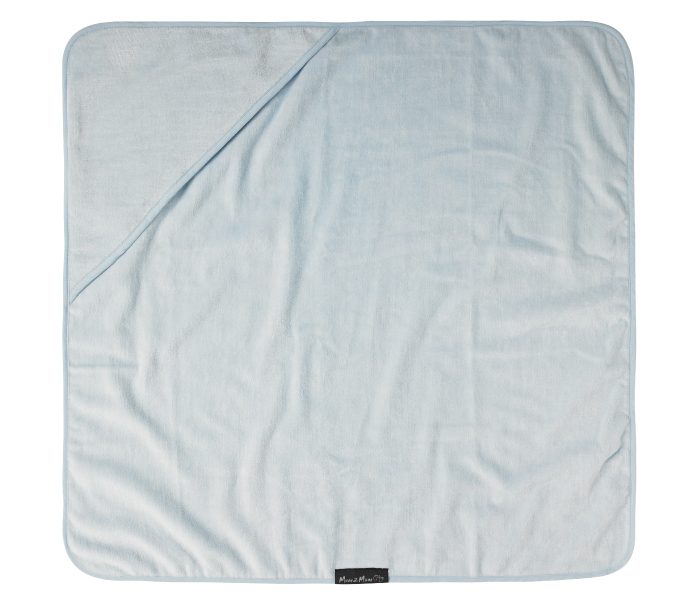 Mum 2 Mum: Hooded Towel - Baby Blue Carousel 2