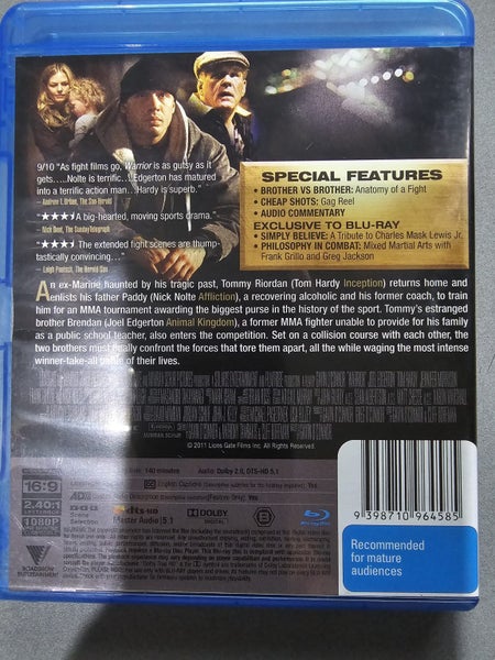 WARRIOR - (Blu-Ray) Carousel 2