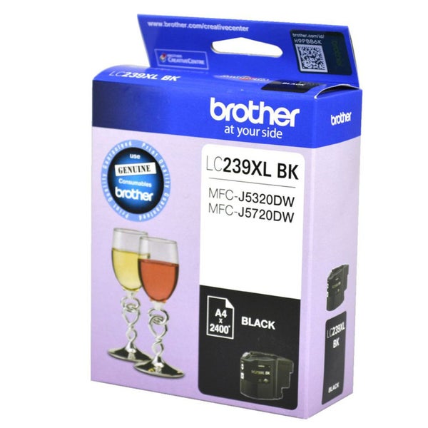 Original Brother LC239XLBK LC-239XL BLACK Ink Cartridge Toner Carousel 1