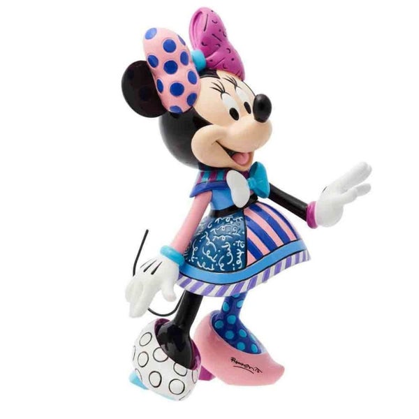 Disney by Britto Large Figurine - Minnie Mouse Pink/Blue Carousel 1