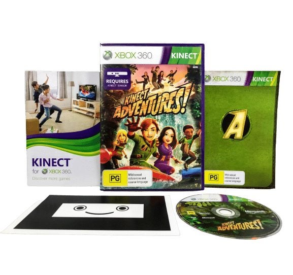 Kinect Adventures (XBox 360) *MINT COMPLETE* Carousel 1