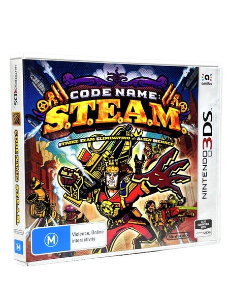 Code Name: S.T.E.A.M. (Codename STEAM) 3DS *MINT COMPLETE* Carousel 1